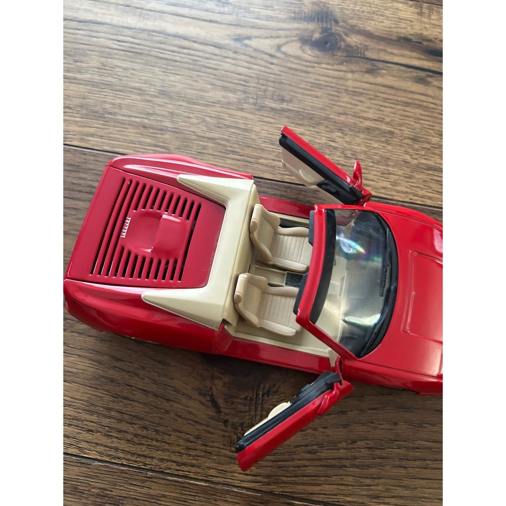 Hot Wheels 1998 Ferrari F355 Spider Red 1:18 Diecast Model Car Mattel - Picture 2 of 9